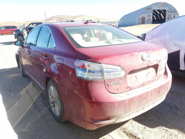 2010 LEXUS HS 250H JTHBB1BA0A2028853