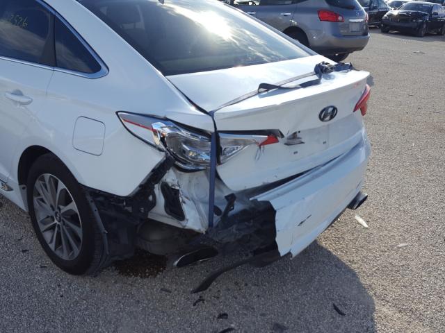 2016 HYUNDAI SONATA SPO 5NPE34AFXGH436309