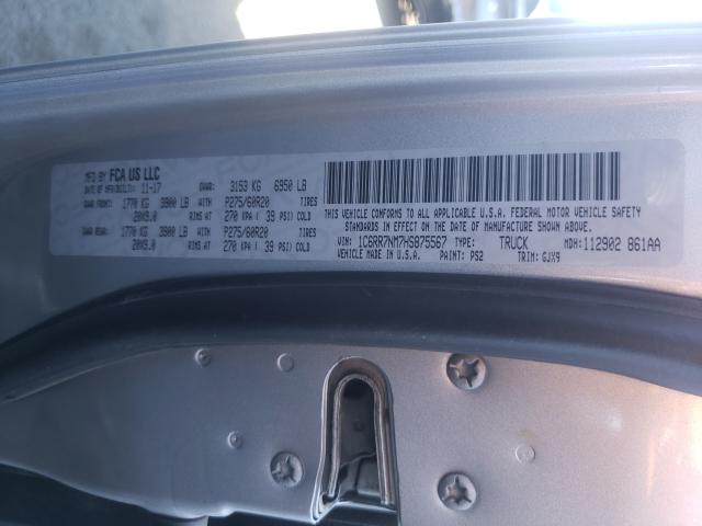 2017 RAM 1500 LARAM 1C6RR7NM7HS875567
