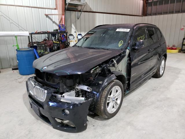 2012 BMW X3 XDRIVE2 5UXWX5C50CL723701