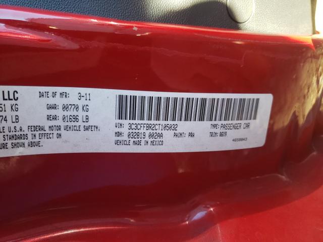 2012 FIAT 500 SPORT 3C3CFFBR2CT105032