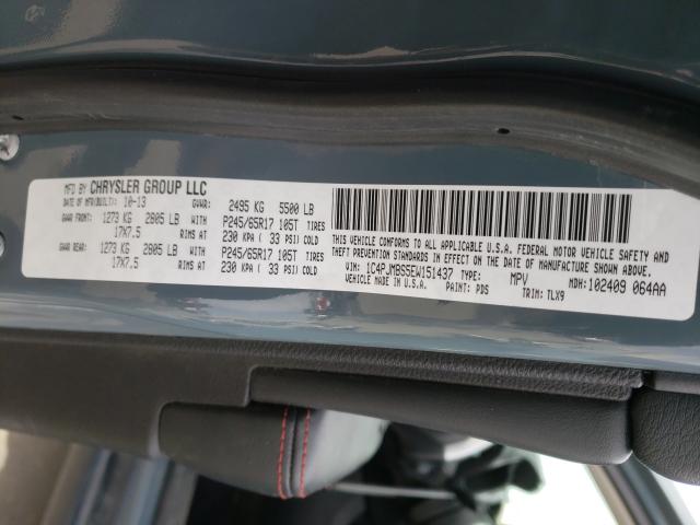2014 JEEP CHEROKEE T 1C4PJMBS5EW151437
