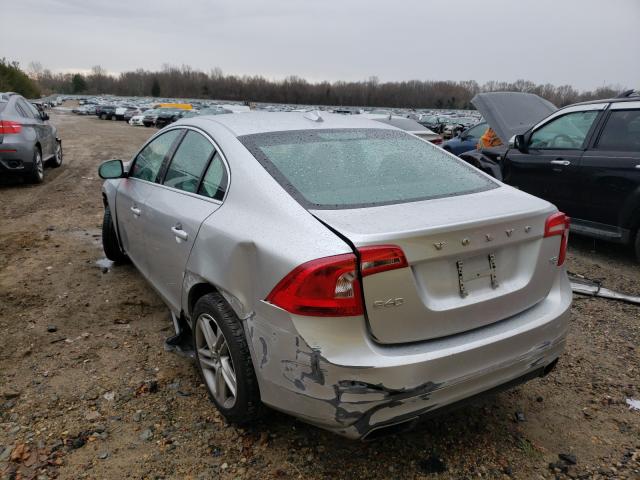 2015 VOLVO S60 PREMIE YV126MFKXF1362664