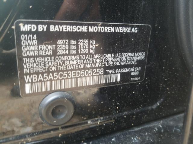 2014 BMW 528 I WBA5A5C53ED505258