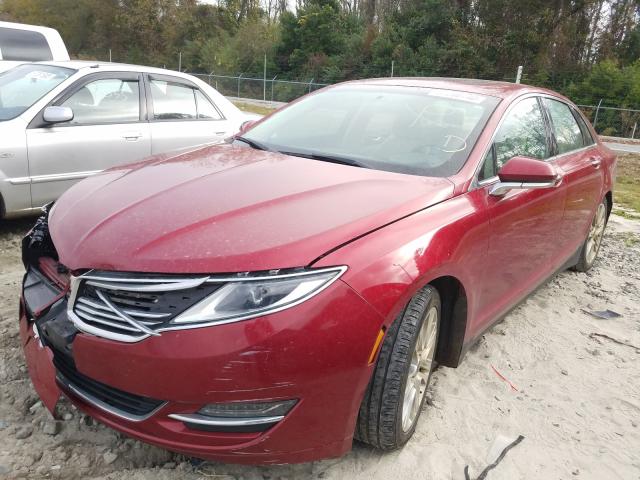 2014 LINCOLN MKZ HYBRID 3LN6L2LUXER833349