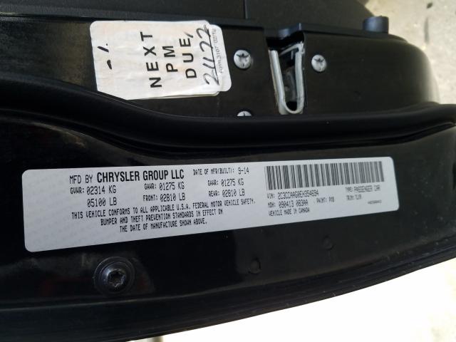 2014 CHRYSLER 300 2C3CCAAG0EH354694