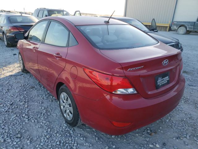 2016 HYUNDAI ACCENT SE KMHCT4AEXGU111353