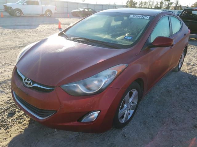 2013 HYUNDAI ELANTRA GL 5NPDH4AE7DH281864