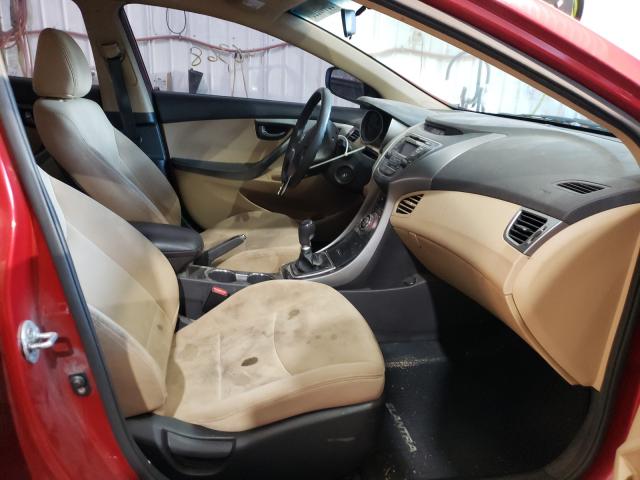 2013 HYUNDAI ELANTRA GL KMHDH4AE5DU785718