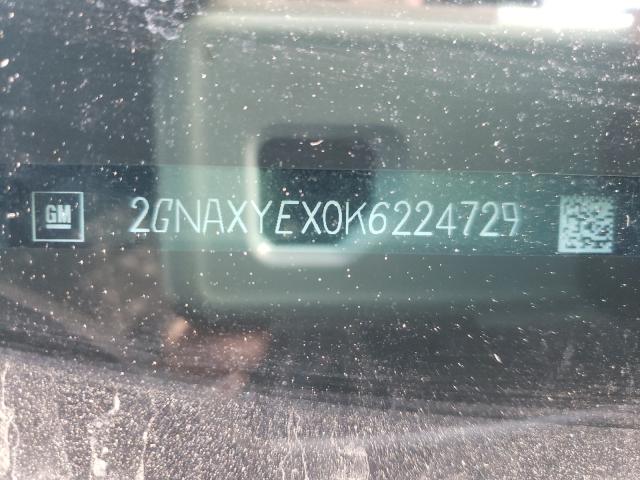 2019 CHEVROLET EQUINOX PR 2GNAXYEX0K6224729