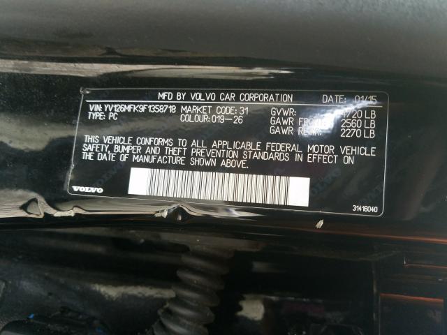 2015 VOLVO S60 PREMIE YV126MFK9F1358718
