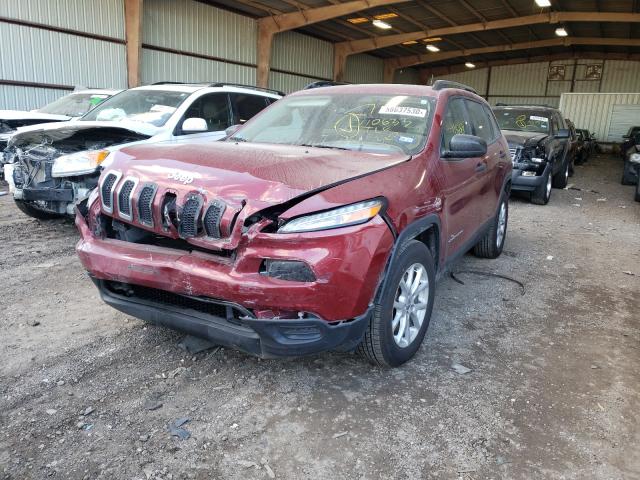 2016 JEEP CHEROKEE S 1C4PJMAB3GW110633