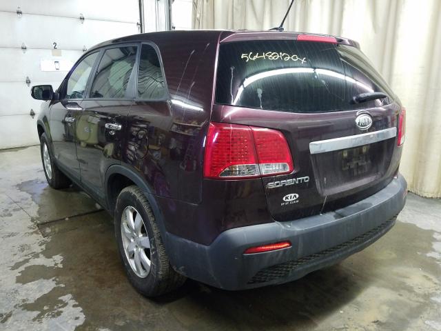 2011 KIA SORENTO BA 5XYKTCA11BG178649