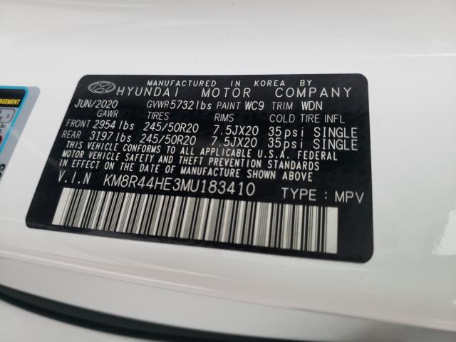 2021 HYUNDAI PALISADE S KM8R44HE3MU183410