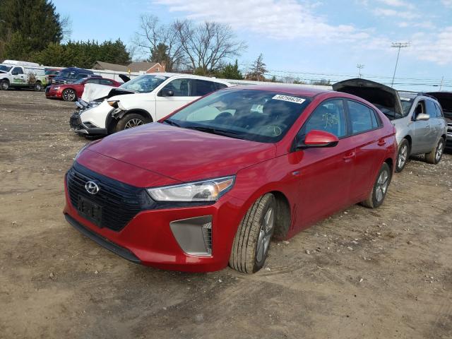 2019 HYUNDAI IONIQ BLUE KMHC65LC8KU166661