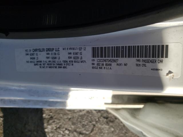 2013 DODGE AVENGER 1C3CDZAB7DN529027