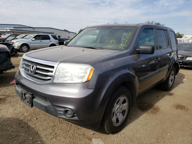 2015 HONDA PILOT LX 5FNYF4H20FB060434