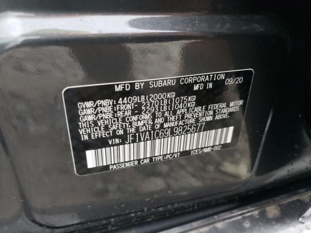 2020 SUBARU WRX PREMIU JF1VA1C69L9825677