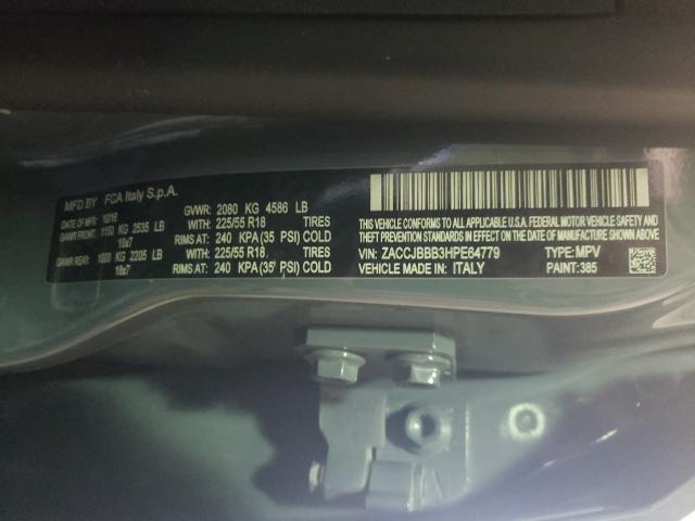 2017 JEEP RENEGADE L ZACCJBBB3HPE64779
