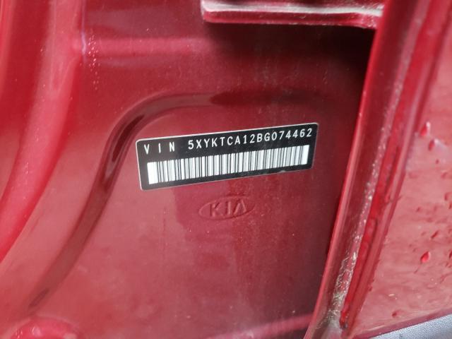2011 KIA SORENTO BA 5XYKTCA12BG074462