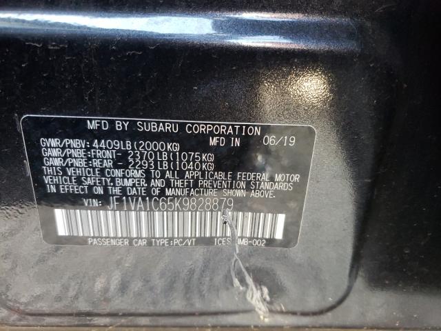 2019 SUBARU WRX PREMIU - JF1VA1C65K9828879