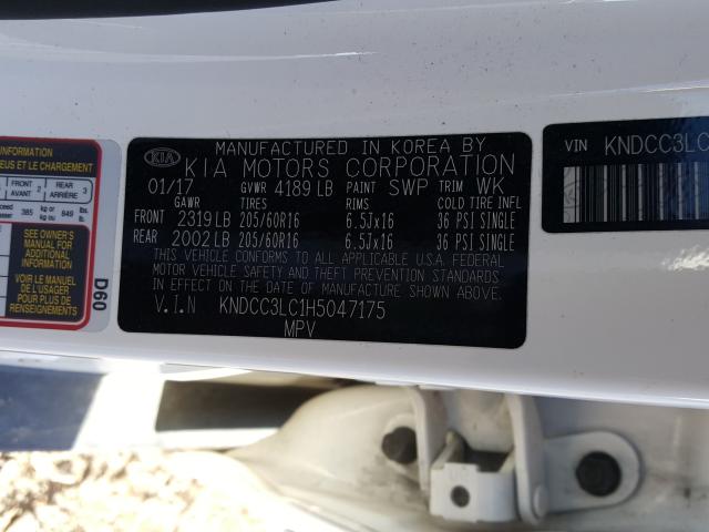 2017 KIA NIRO EX KNDCC3LC1H5047175