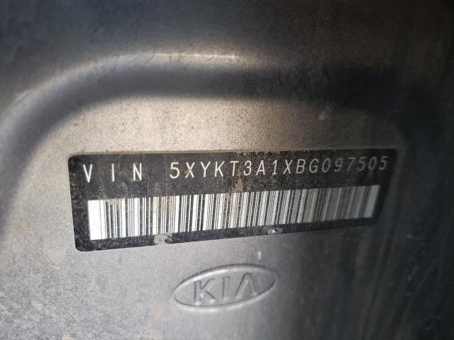 2011 KIA SORENTO 5XYKT3A1XBG097505