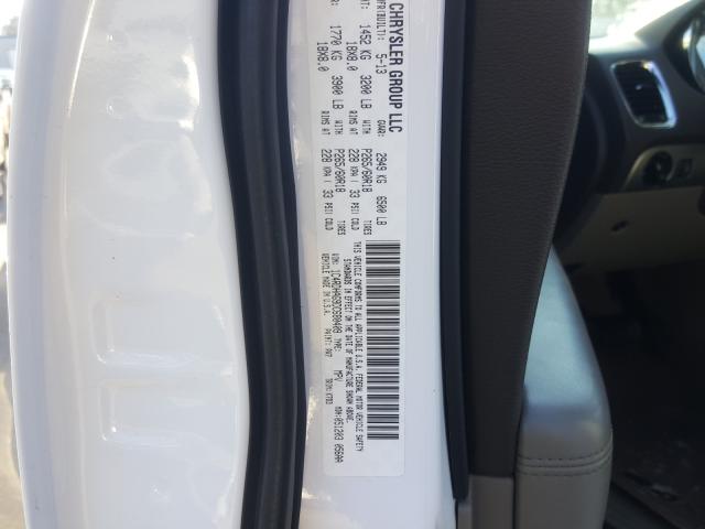 2013 DODGE DURANGO SX 1C4RDHAG9DC680409