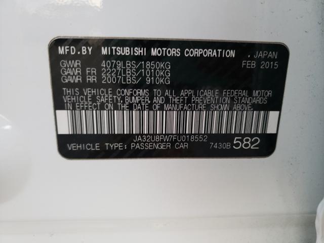 2015 MITSUBISHI LANCER GT JA32U8FW7FU018552