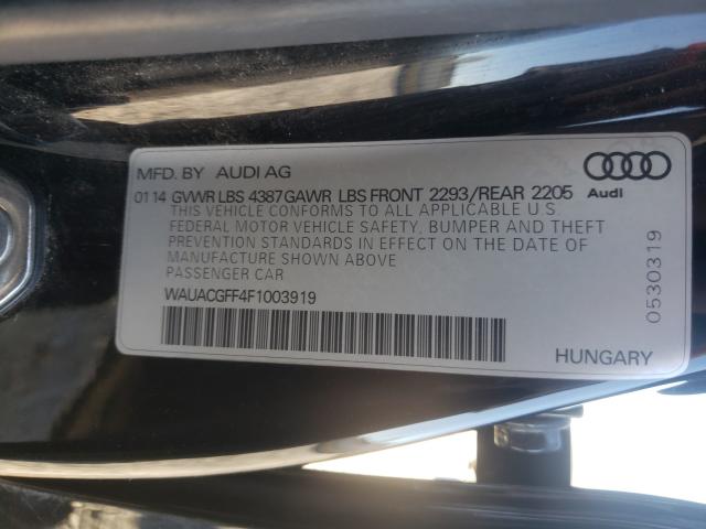 2015 AUDI A3 PREMIUM WAUACGFF4F1003919
