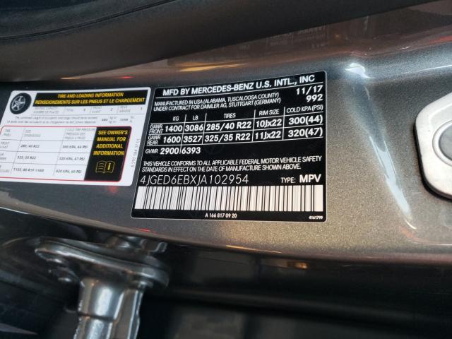 2018 MERCEDES-BENZ GLE COUPE 4JGED6EBXJA102954