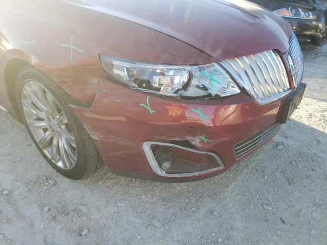 2012 LINCOLN MKS 1LNHL9DRXCG801193