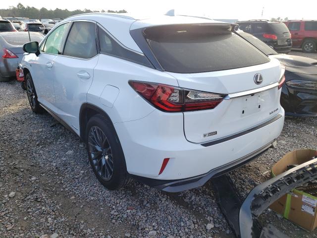 2019 LEXUS RX 450H BA 2T2BGMCA6KC043021