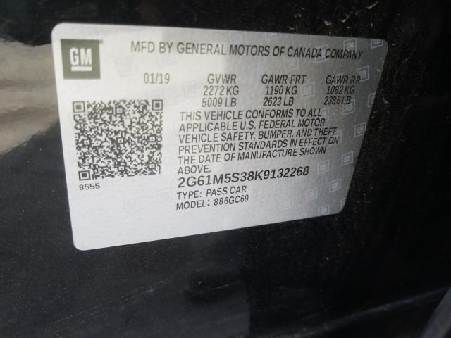 2019 CADILLAC XTS LUXURY - 2G61M5S38K9132268