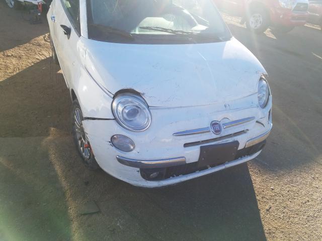 2012 FIAT 500 LOUNGE 3C3CFFCR2CT118507