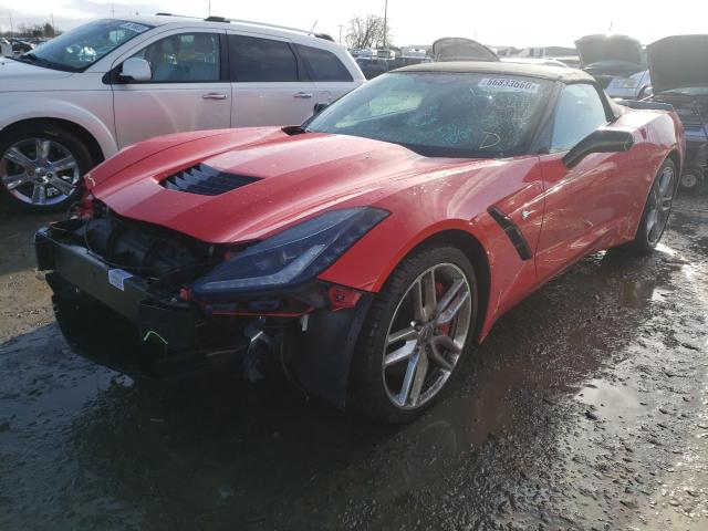 2014 CHEVROLET CORVETTE S 1G1YJ3D78E5133536