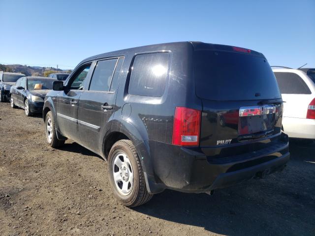 2011 HONDA PILOT LX 5FNYF3H27BB021392