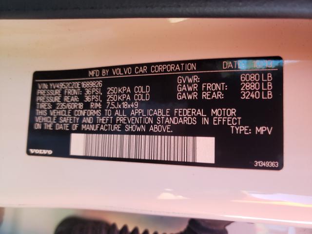 2014 VOLVO XC90 3.2 YV4952CZ0E1689826