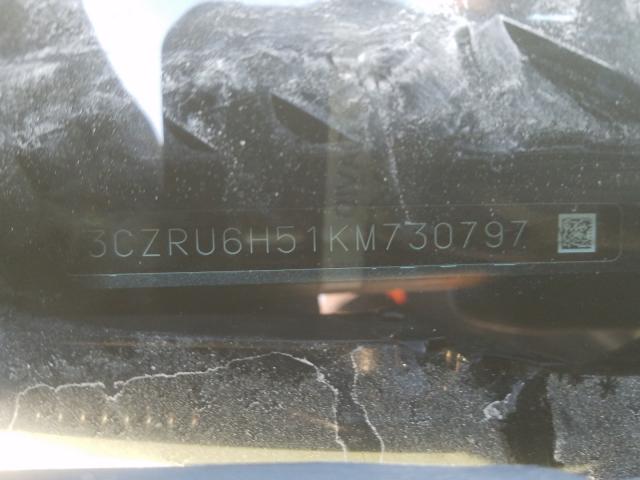 2019 HONDA HR-V EX 3CZRU6H51KM730797