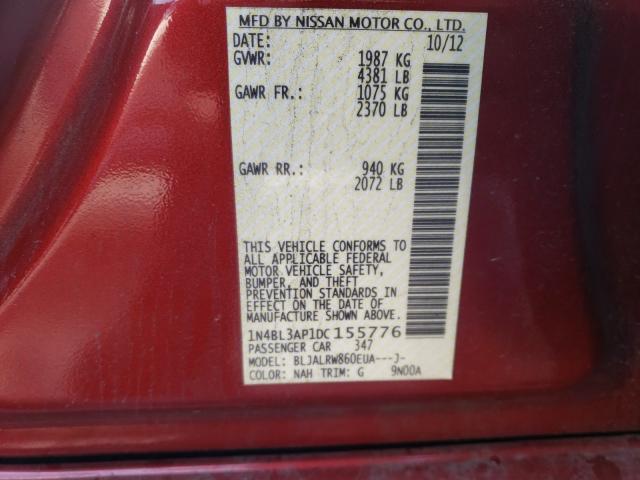 2013 NISSAN ALTIMA 3.5 1N4BL3AP1DC155776