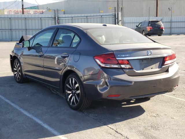 2015 HONDA CIVIC EXL 19XFB2F92FE205549
