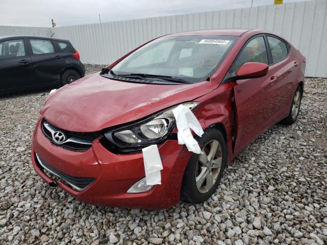 2013 HYUNDAI ELANTRA GL KMHDH4AE1DU864254