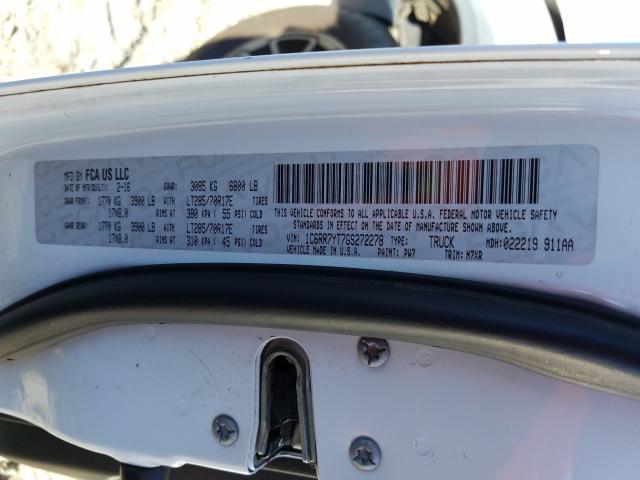 2016 RAM 1500 REBEL 1C6RR7YT7GS272278