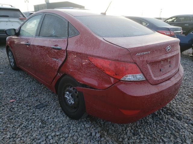 2012 HYUNDAI ACCENT GLS KMHCT4AE9CU043492