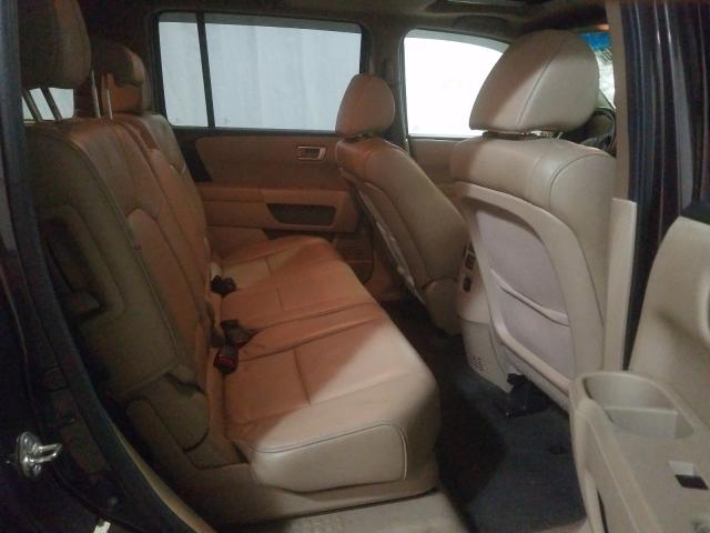 2013 HONDA PILOT EXL 5FNYF4H54DB028786