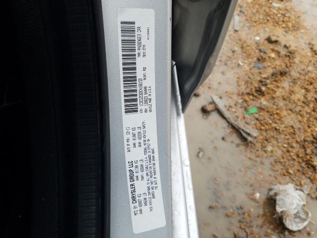 2012 DODGE AVENGER SX 1C3CDZCB3CN166155