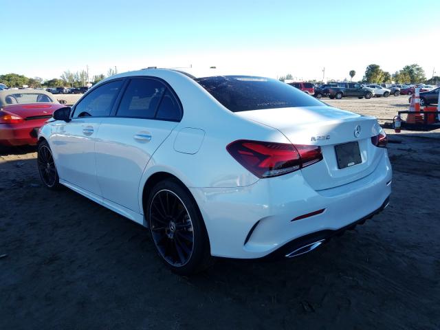 2020 MERCEDES-BENZ A 220 W1K3G4EB3LW046715