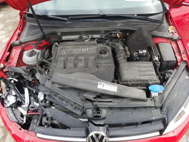 2015 VOLKSWAGEN GOLF TDI 3VW2A7AU2FM102337