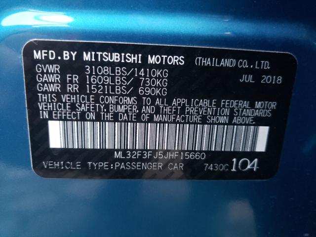 2018 MITSUBISHI MIRAGE G4 ML32F3FJ5JHF15660