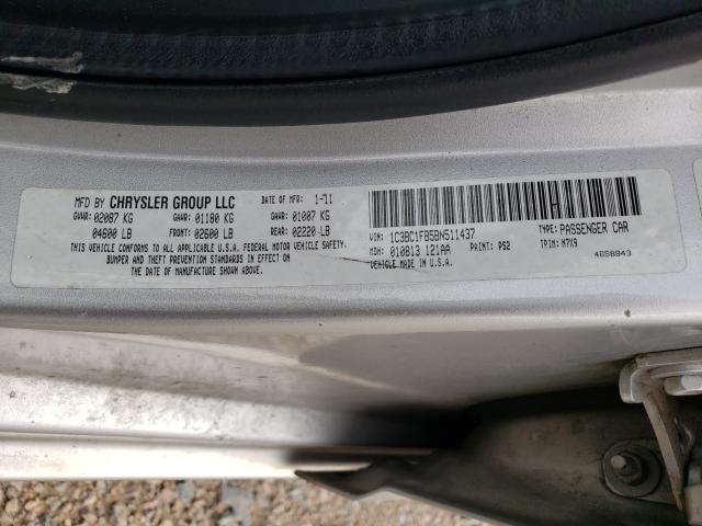 2011 CHRYSLER 200 TOURIN 1C3BC1FB5BN511437